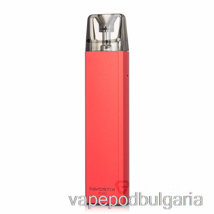 Vape 10000 Дръпки Aspire Favostix Mini Starter Kit Red